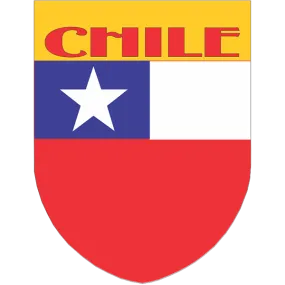 Chile Flag Shield Style